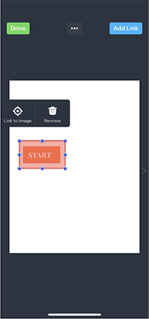 create transitions for slides in marvel app